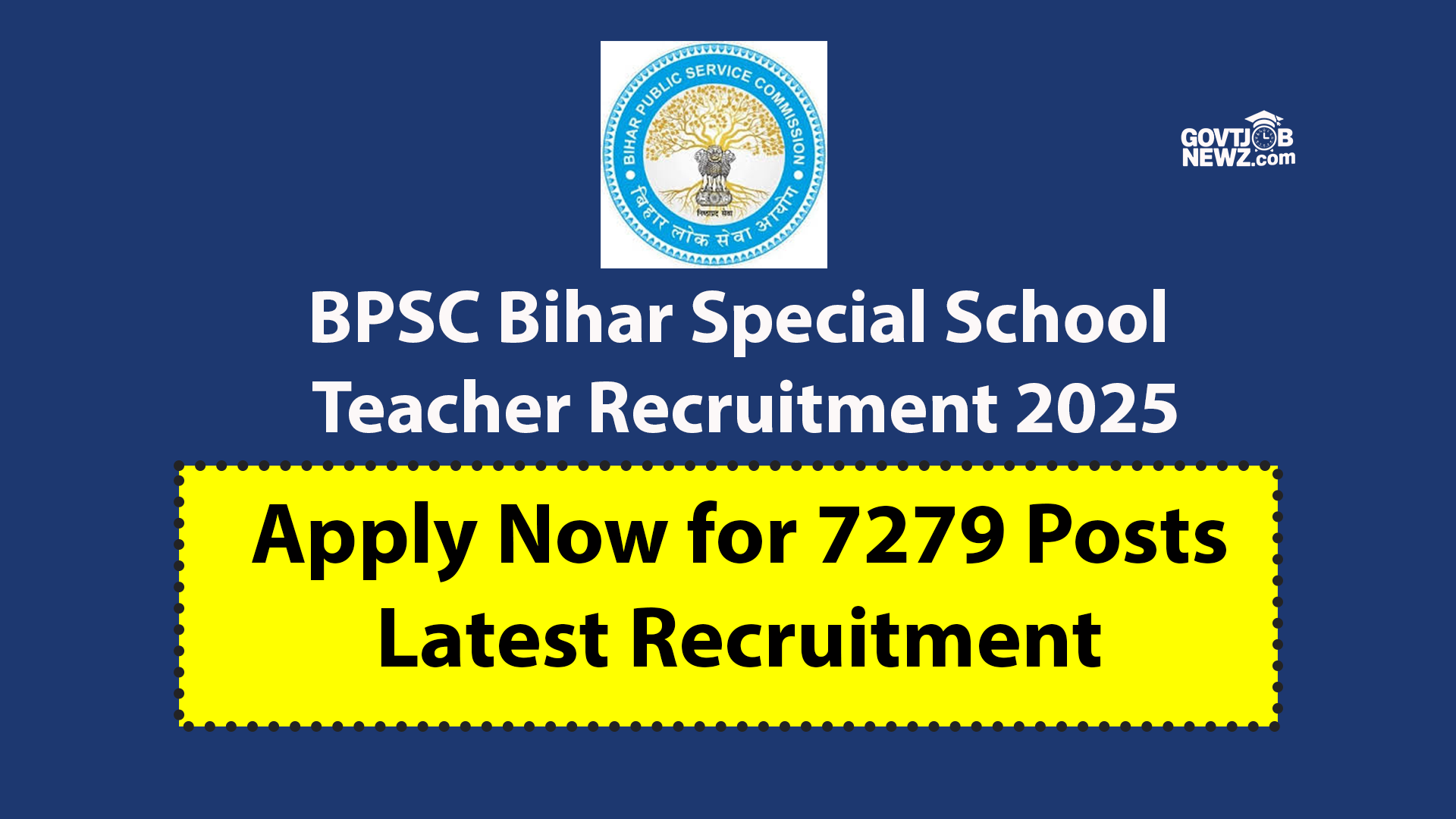 BPSC teacher Recruitment 2025