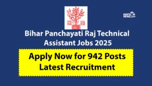 Bihar Panchayati Raj Technical Assistant Jobs 2025
