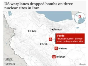 Iran nuclear enrichment Sites