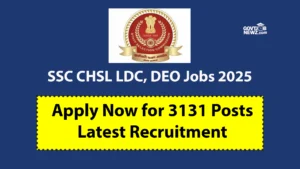 SSC CHSL Jobs 2025