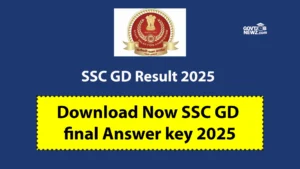 SSC GD Final Answer Key 2025