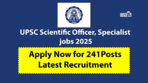 UPSC jobs 2025