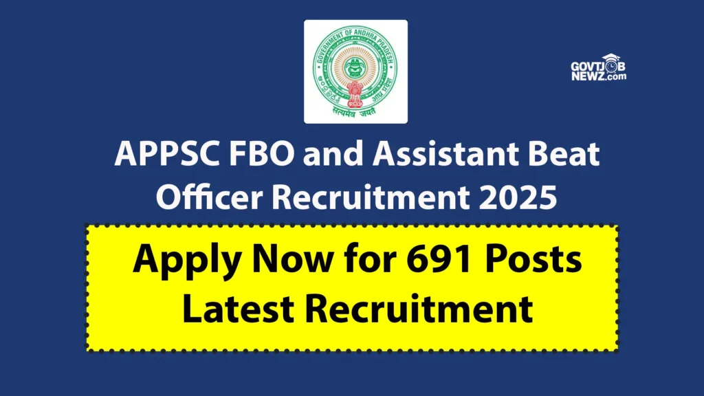 APPSC Forest Beat Officer Recruitment 2025