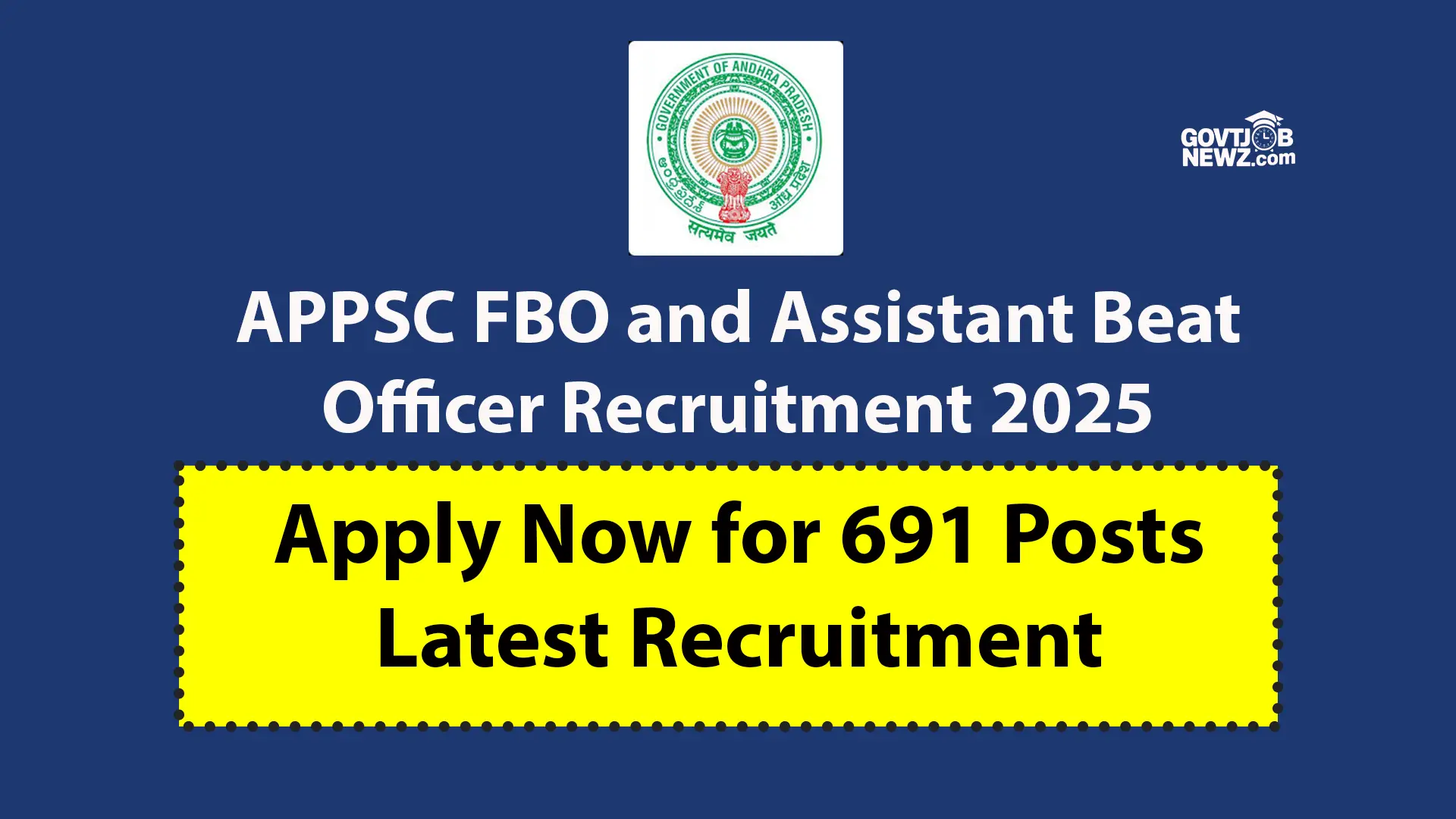 APPSC Forest Beat Officer Recruitment 2025