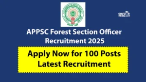 APPSC Forest Section Officer Recruitment 2025