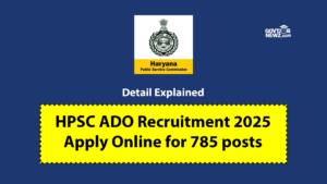 HPSC Agricultural Development Officer Recruitment 2025