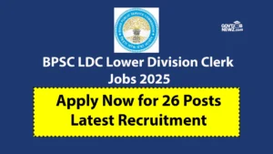 BPSC LDC Lower Division Clerk Jobs 2025