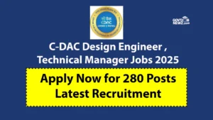 C-DAC Jobs 2025