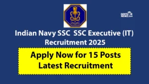 Indian Navy SSC Recruitment 2025
