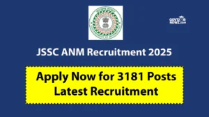 JSSC ANM Recruitment 2025