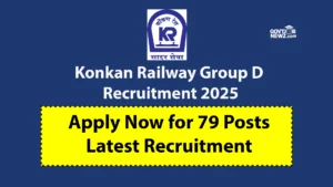 Konkan Railway Group D Recruitment 2025