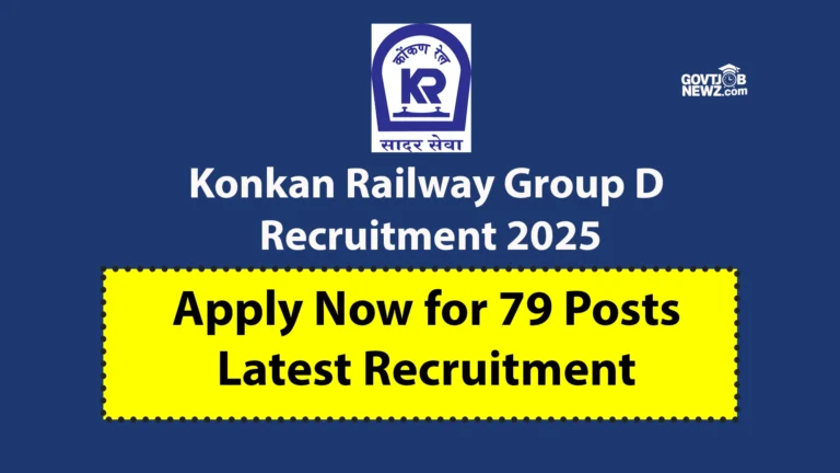 Konkan Railway Group D Recruitment 2025