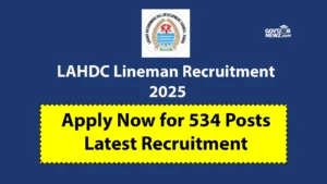 LAHDC Lineman Recruitment 2025