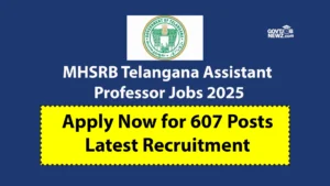 MHSRB Telangana Assistant Professor Jobs 2025