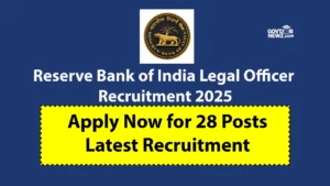 RBI Legal Officer Recruitment 2025