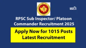 RPSC Sub Inspector Recruitment 2025