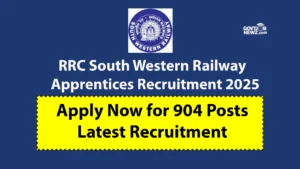 RRC South Western Railway Apprentices Recruitment 2025