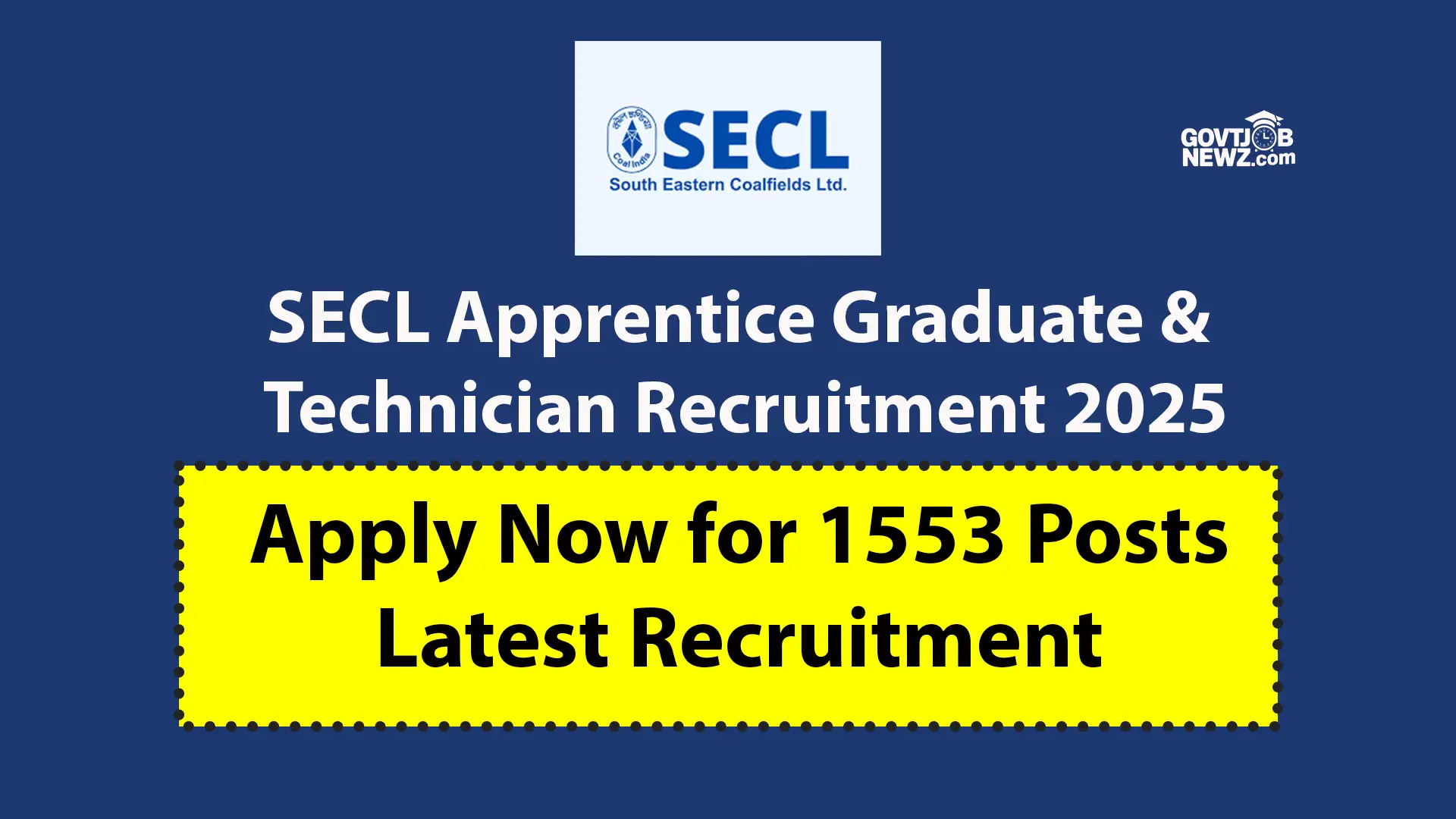 SECL Apprentice Recruitment 2025