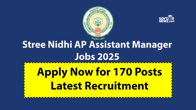 Stree Nidhi AP Assistant Manager Jobs 2025