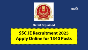 SSC JE Recruitment 2025