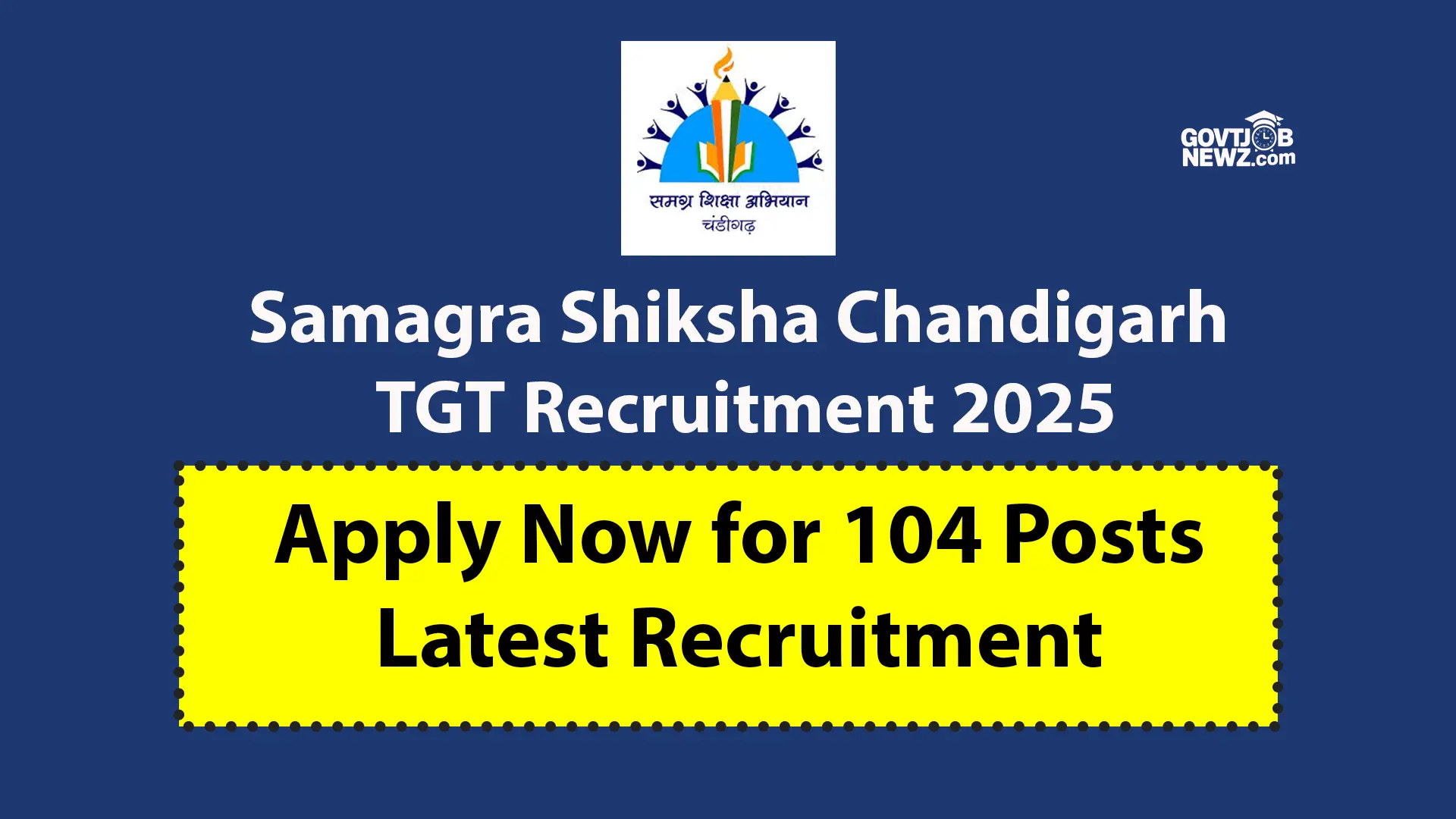 Chandigarh TGT Recruitment 2025