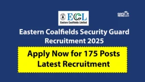 Eastern Coalfields Recruitment 2025