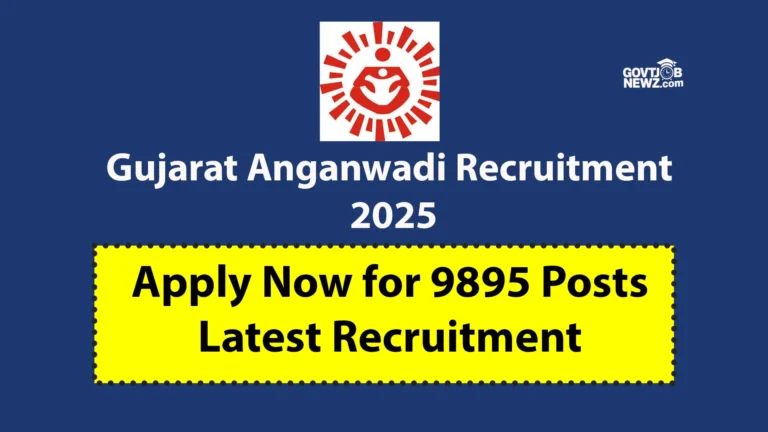 Gujarat Anganwadi Recruitment 2025