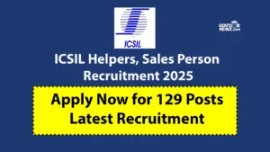 ICSIL Helpers Recruitment 2025