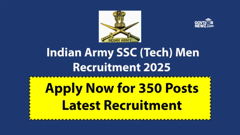 Indian Army Men Recruitment 2025