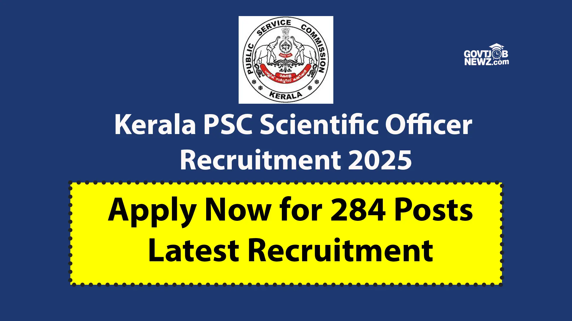Kerala PSC Recruitment 2025