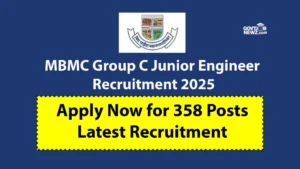 MBMC Group C Recruitment 2025