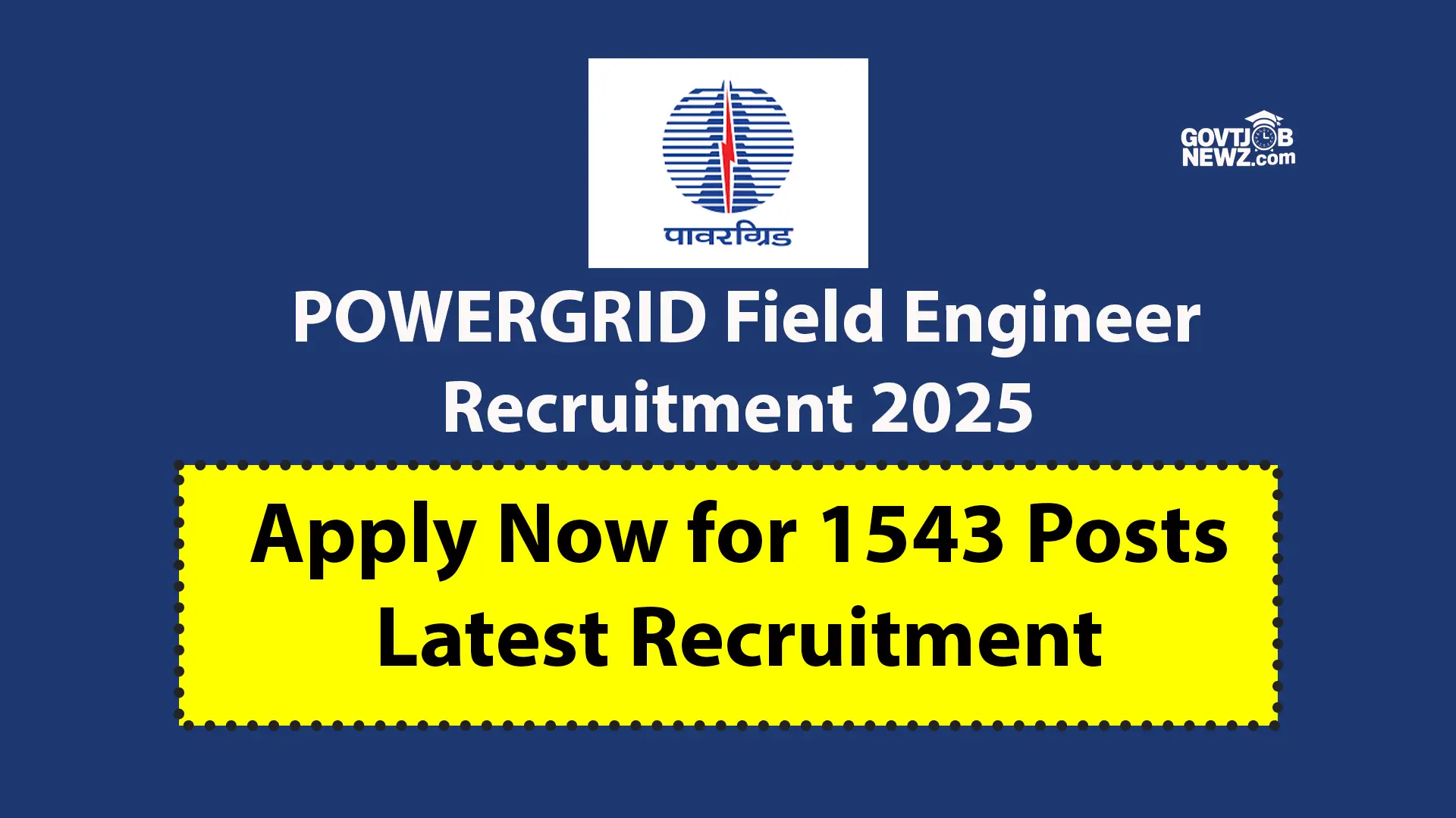 Powegrid Recruitment 2025