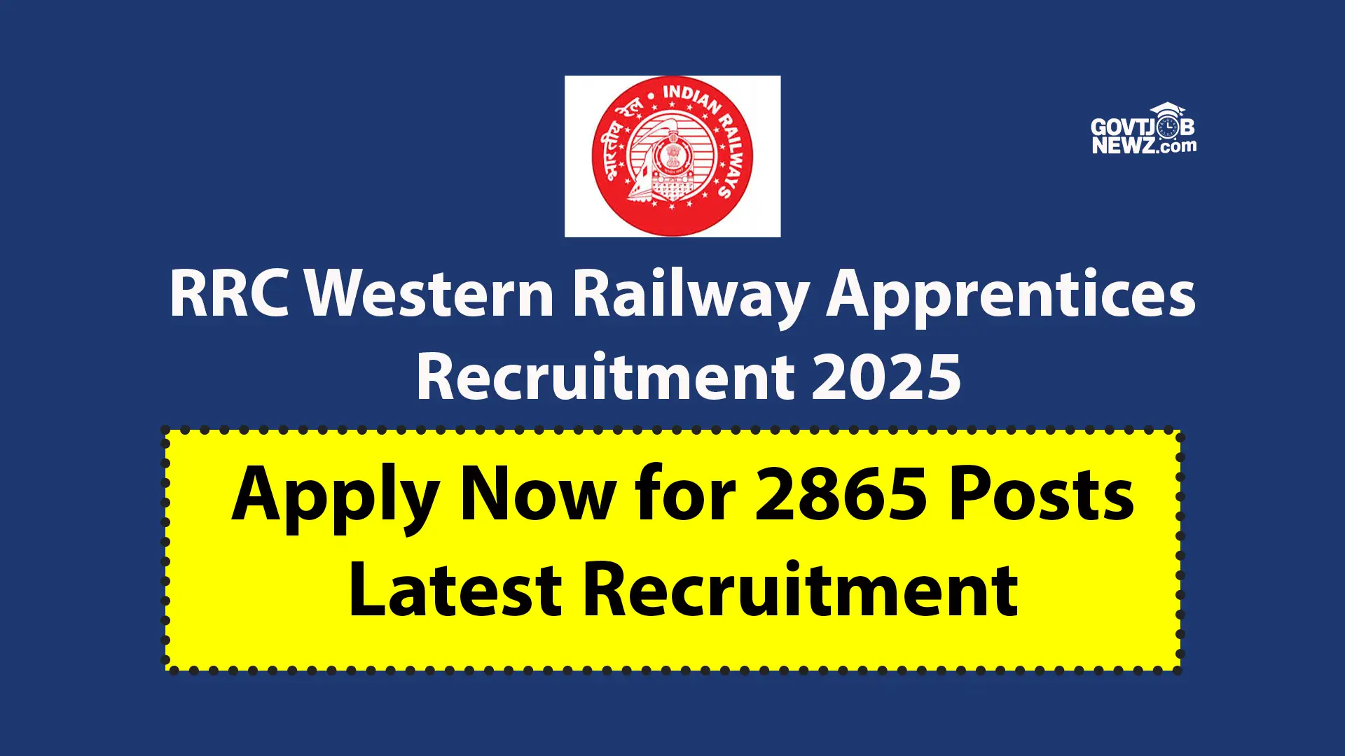 RRC Apprentices Recruitment 2025