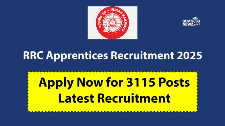 RRC Apprentices Recruitment 2025