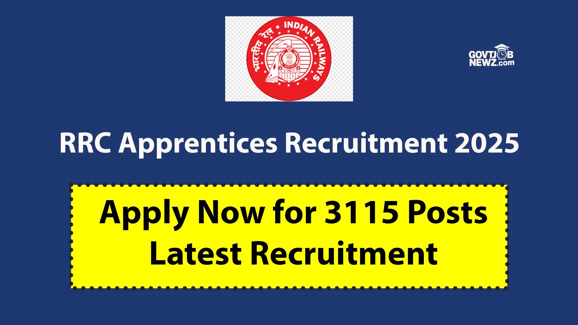 RRC Apprentices Recruitment 2025