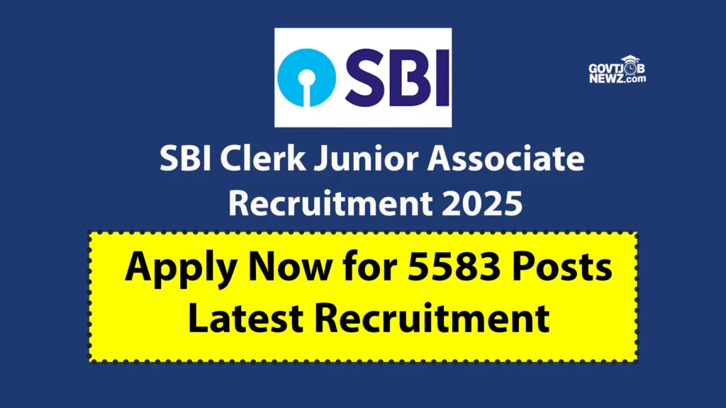 SBI Clerk Recruitment 2025