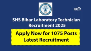 SHS Bihar Recruitment 2025
