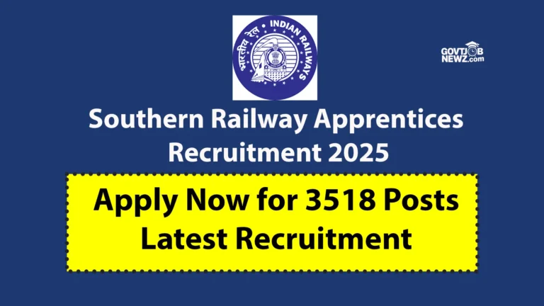 Southern Railway Recruitment 2025
