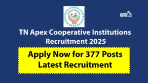 TN Apex Recruitment 2025