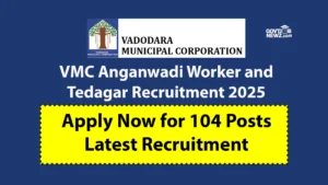 VMC Anganwadi Worker and Tedagar Recruitment 2025