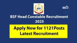 BSF Head Constable Recruitment 2025