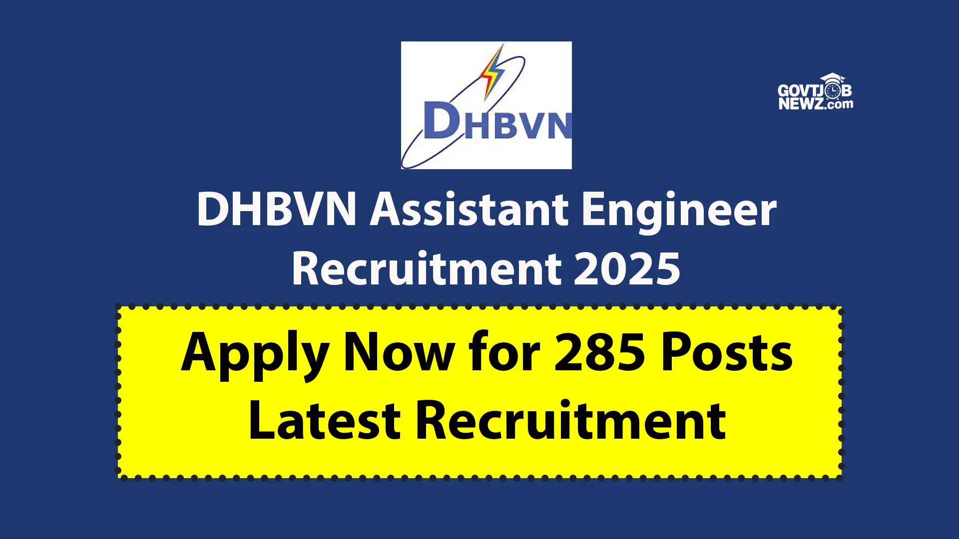 DHBVN Assistant Engineer Recruitment 2025