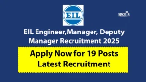 EIL Engineer Recruitment 2025