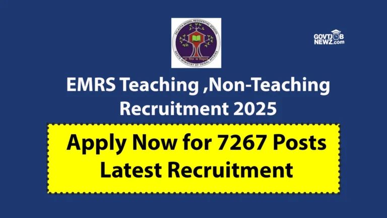 EMRS Teaching Recruitment 2025
