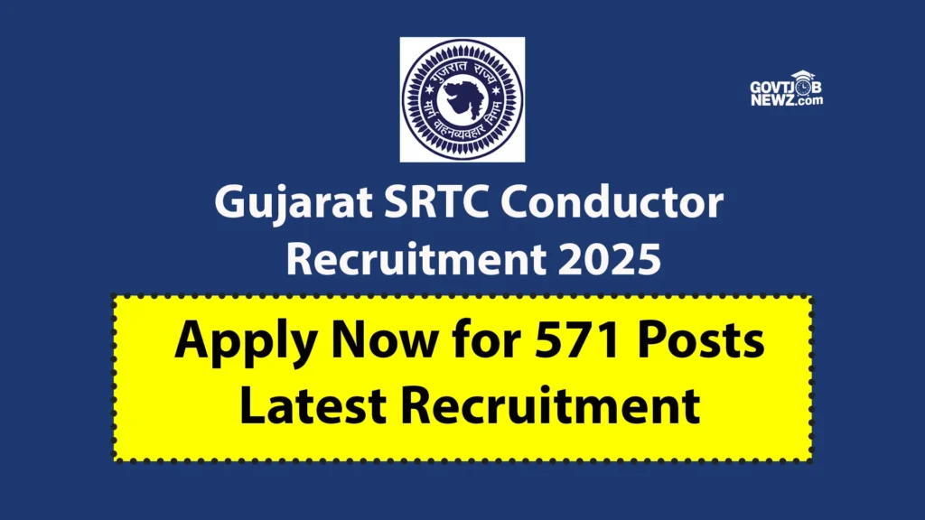 Gujarat SRTC Conductor Recruitment 2025