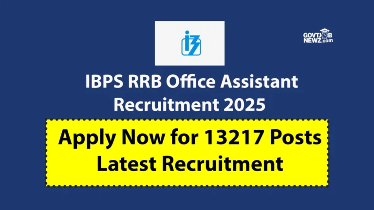 IBPS RRB Recruitment 2025