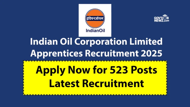 IOCL Apprentices Recruitment 2025