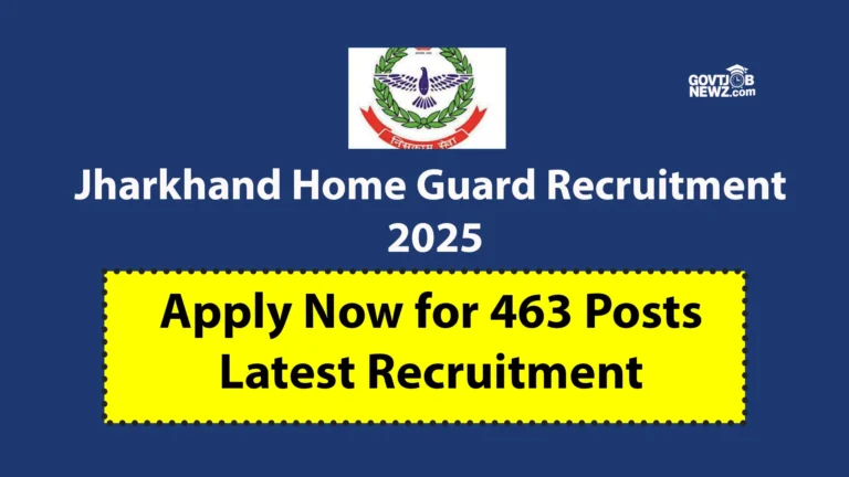 Jharkhand Home Guard Recruitment 2025