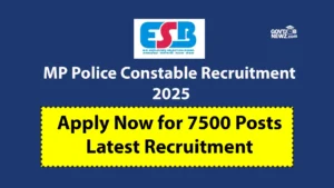 MP Police Constable Recruitment 2025