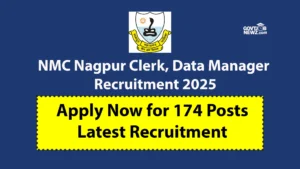 NMC Nagpur Clerk Recruitment 2025 Apply Online 174 Posts